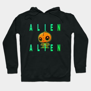 alien-alien Hoodie